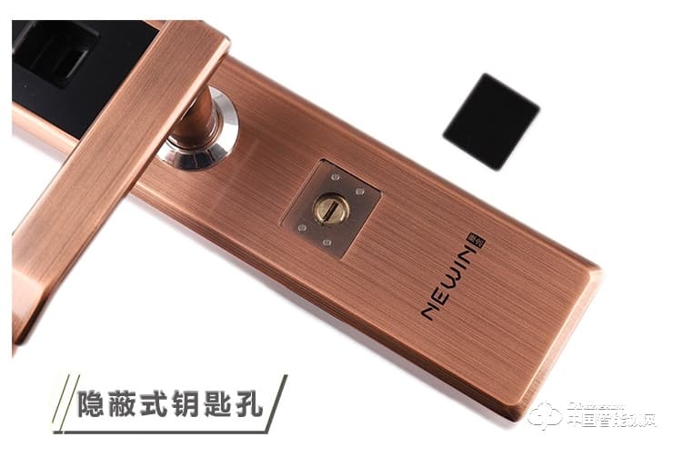 新念智能鎖 直板指紋密碼鎖 家用防盜門電子鎖