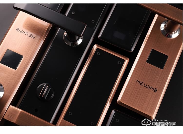 新念智能鎖 直板指紋密碼鎖 家用防盜門電子鎖