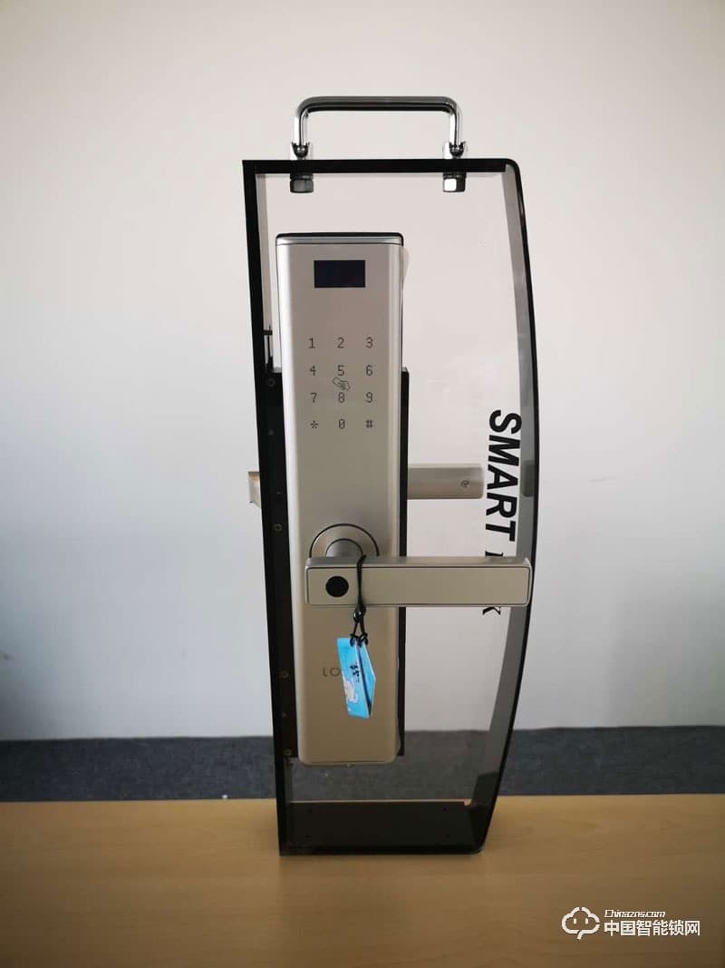 云鎖信安智能鎖 鋁合金直板指紋鎖 家用防盜門(mén)智能鎖