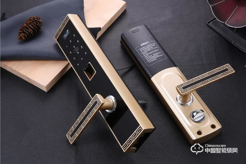 埃菲斯智能鎖 中國風指紋鎖 防盜門電子密碼鎖A601