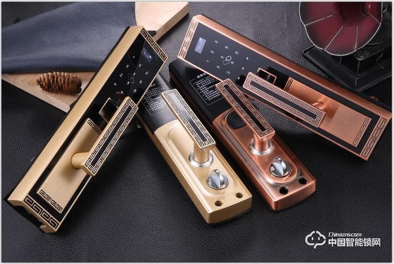 埃菲斯智能鎖 中國風指紋鎖 防盜門電子密碼鎖A601