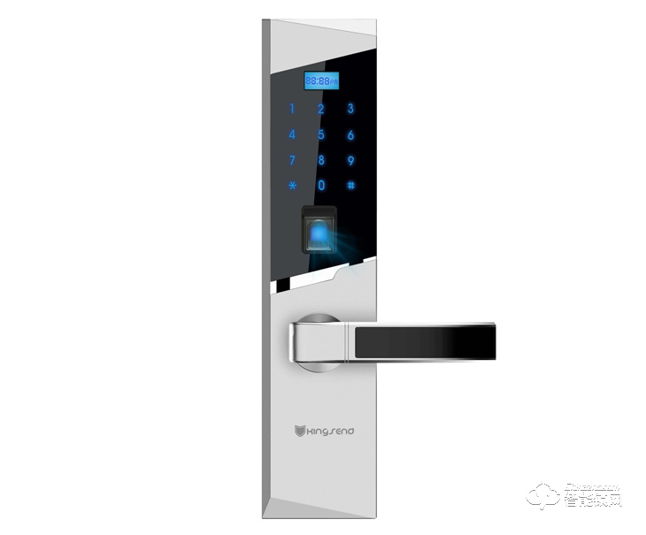 凱思金智能鎖 防盜門鎖 家用指紋密碼鎖