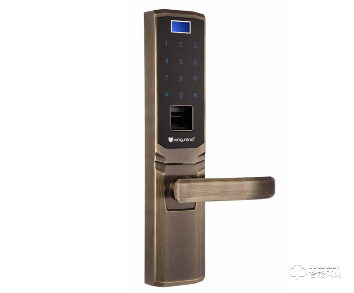 凱思金智能鎖 智能安全門鎖 指紋鎖密碼鎖