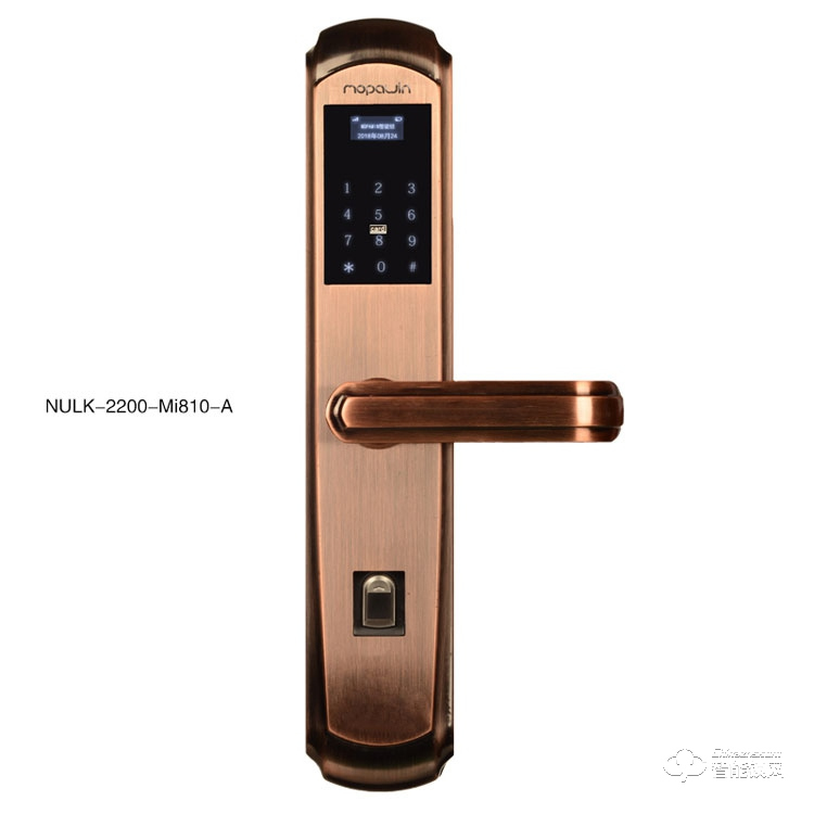 蕙立指紋鎖 NULK-2200-Mi810防盜門智能鎖APP智能鎖