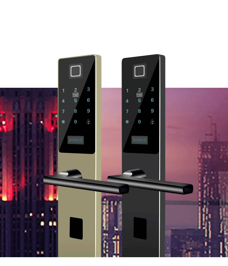 芝麻開(kāi)門(mén)智能鎖 藍(lán)牙智能指紋鎖 家用指紋鎖智能防盜門(mén)鎖A2