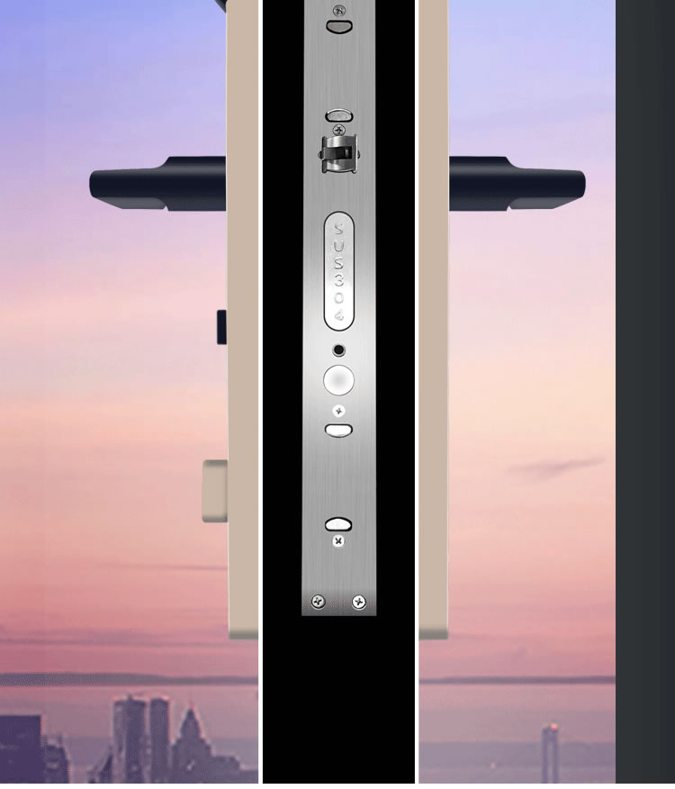 芝麻開(kāi)門(mén)智能鎖 藍(lán)牙智能指紋鎖 家用指紋鎖智能防盜門(mén)鎖A2