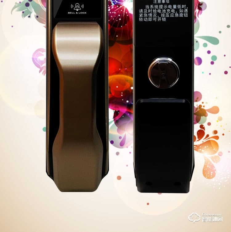 芝麻開門智能鎖 全自動家用指紋鎖智能防盜門鎖密碼鎖