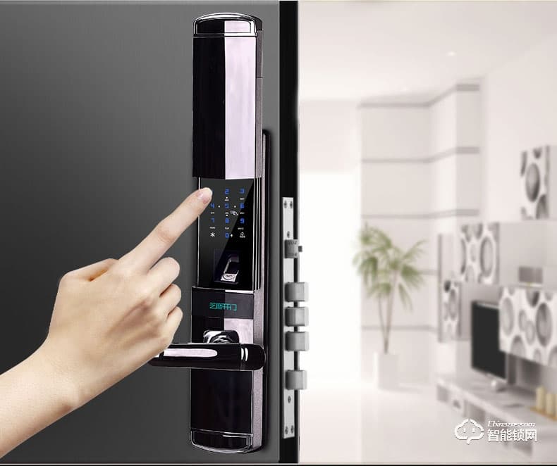 芝麻開門智能鎖 家用智能指紋鎖防盜門電子門木門電子密碼鎖