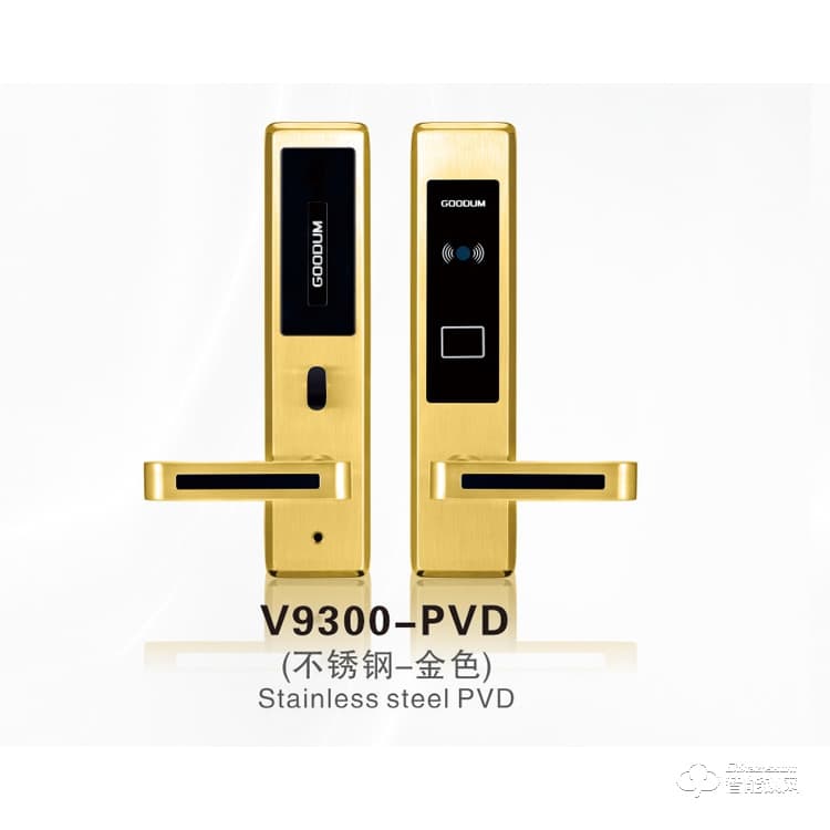 高盾智能鎖 V9300智能感應電子鎖 美標五舌鎖體