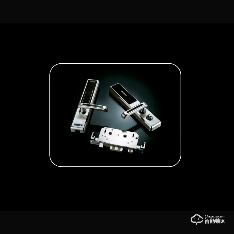 高盾智能鎖 F6800指紋密碼電子鎖 防盜門天地桿鎖體