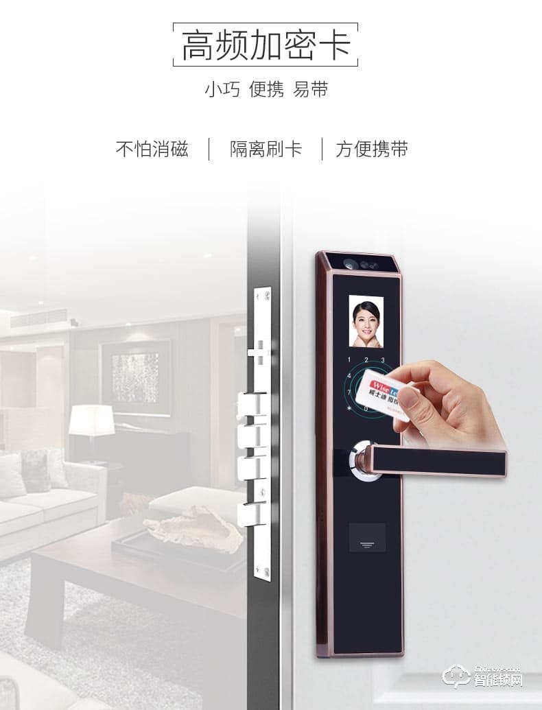 威士迪智能鎖 人臉識別鎖電子智能鎖