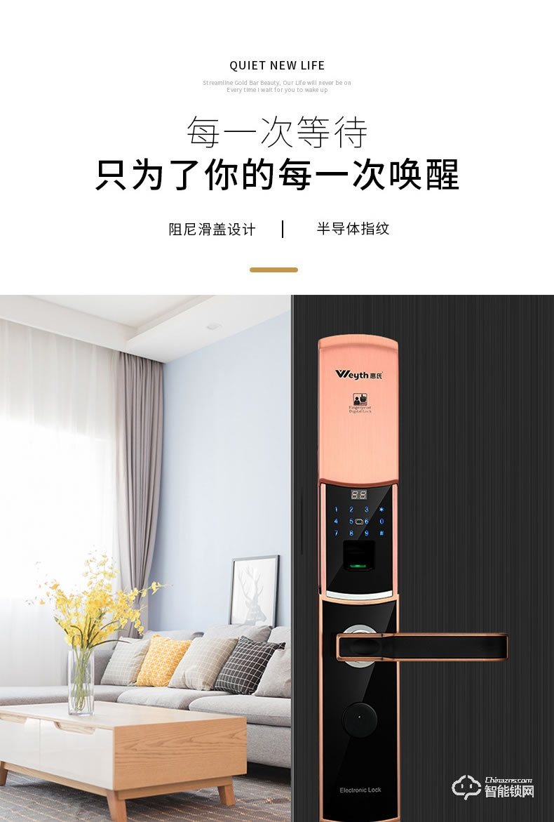 惠氏智能鎖 S-20通用型智能密碼鎖