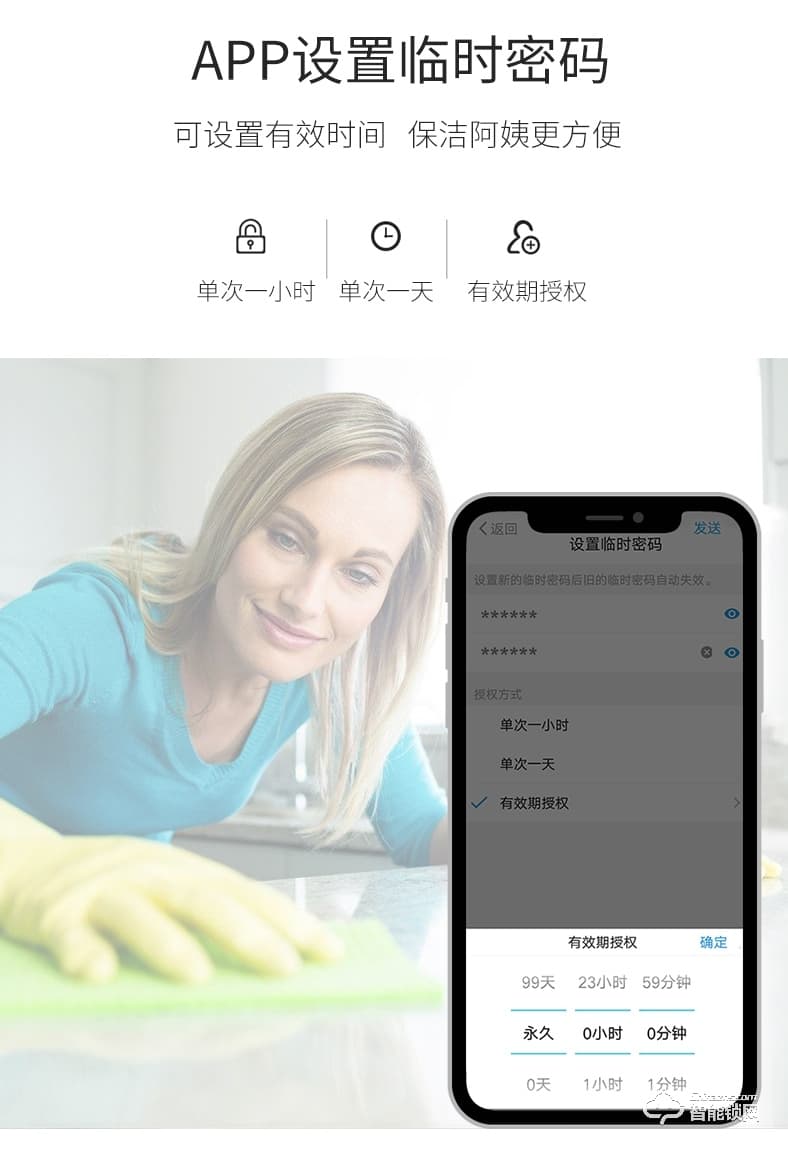 盼盼智能鎖 S7鎖刷卡感應智能家用密碼鎖