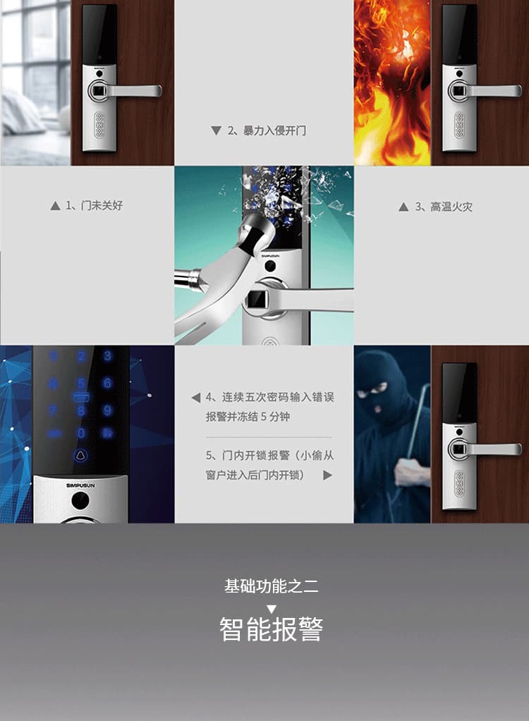 星普森智能鎖 半導(dǎo)體FPC指紋識(shí)別芯片