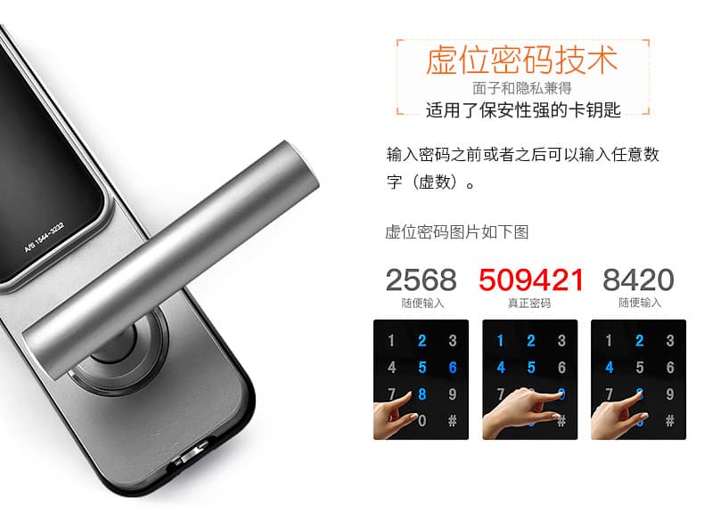 蓋德曼指紋鎖 R100原裝進口智能鎖