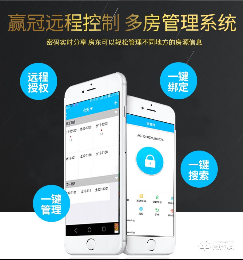贏冠智能鎖 民宿公寓酒店智能鎖