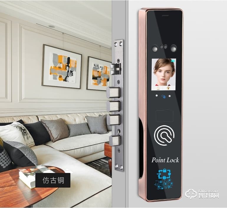 Point Lock智能鎖 智能家居門鎖指紋鎖