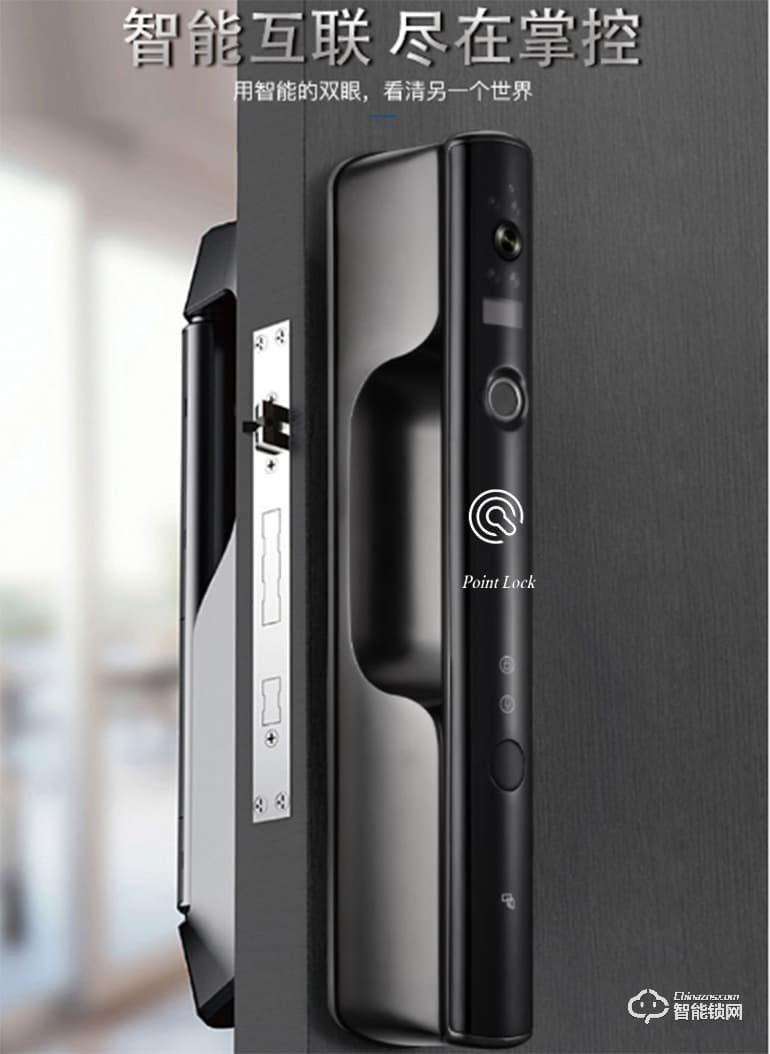 Point Lock智能鎖 全自動(dòng)貓眼遠(yuǎn)程可視對(duì)講鎖