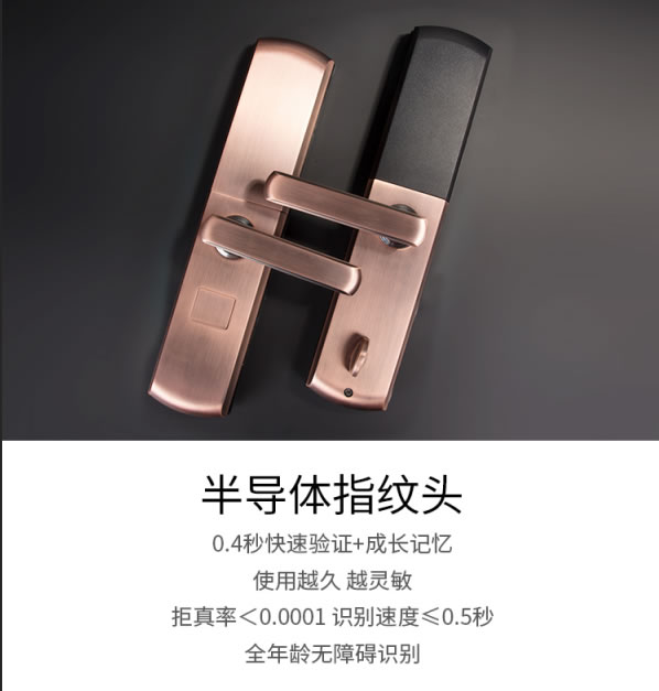 逢科智能指紋鎖 F-6002家用酒店防盜智能鎖
