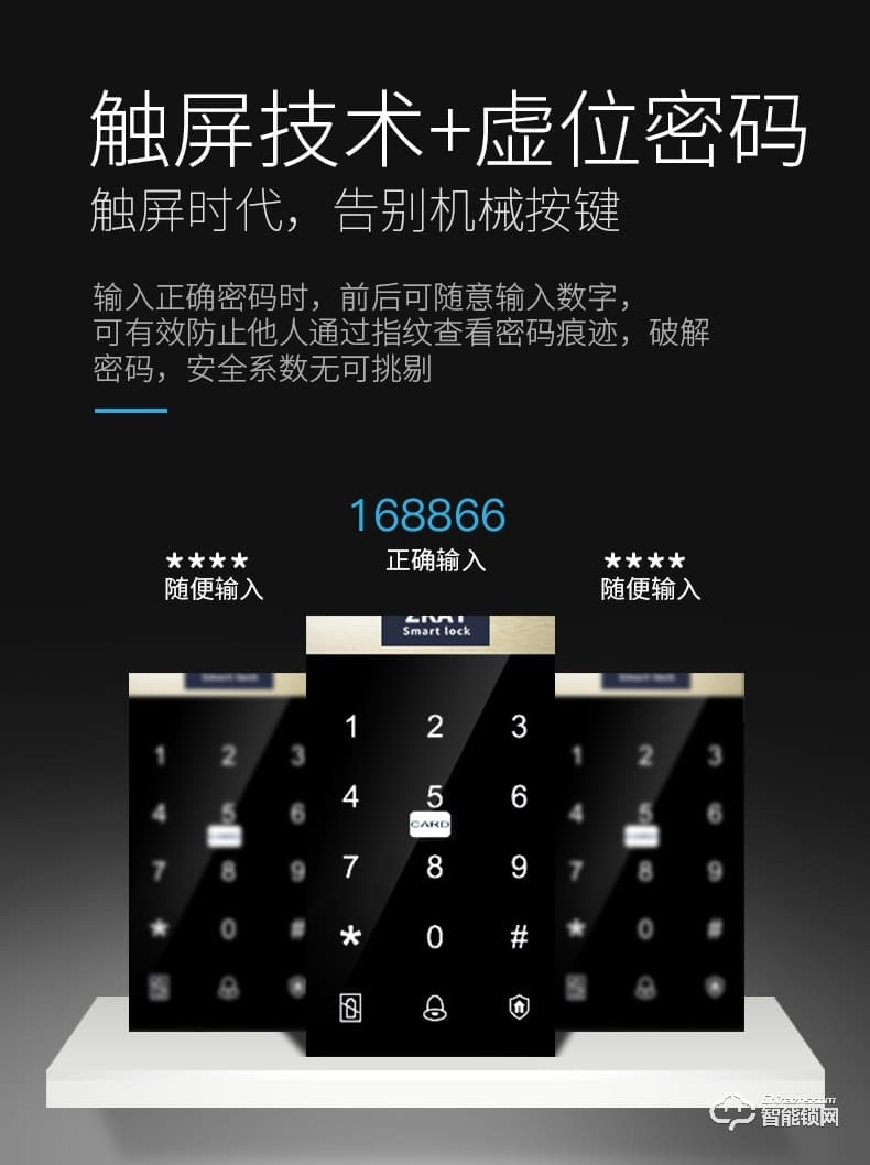 中控智能鎖 電子密碼刷卡鎖考勤系統一體機