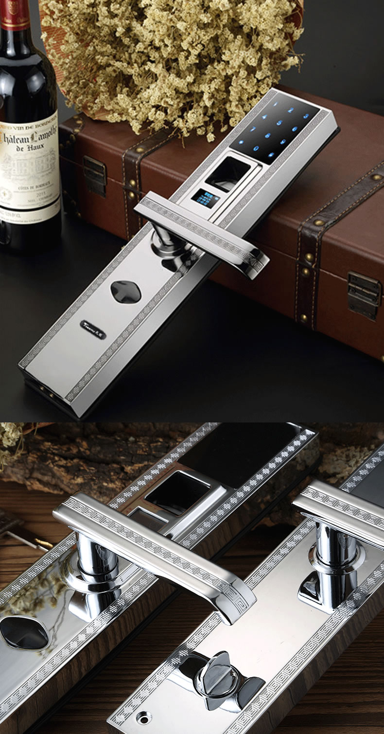 天圖智能鎖 家用智能電子鎖防盜門鎖