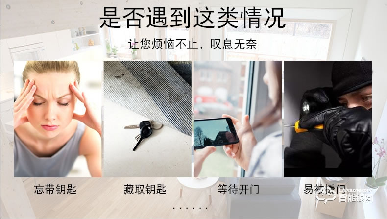 騰飛指紋鎖 智能人臉識(shí)別家用防盜門密碼鎖