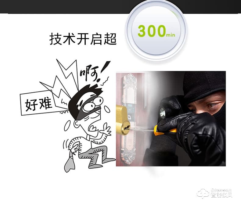 騰飛指紋鎖 全自動人臉識別鎖家用防盜門鎖