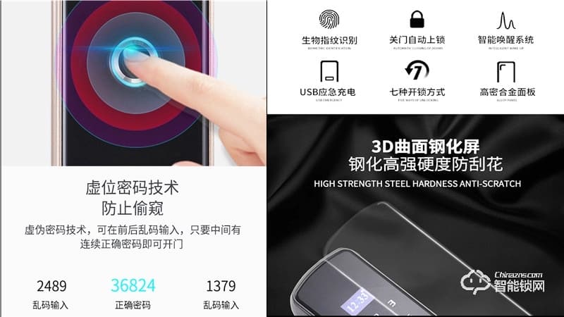 攬搏挽智能鎖 LBW-Q9全自動(dòng)智能鎖
