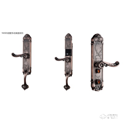 約克智能鎖 YK905別墅手動(dòng)滑蓋智能鎖