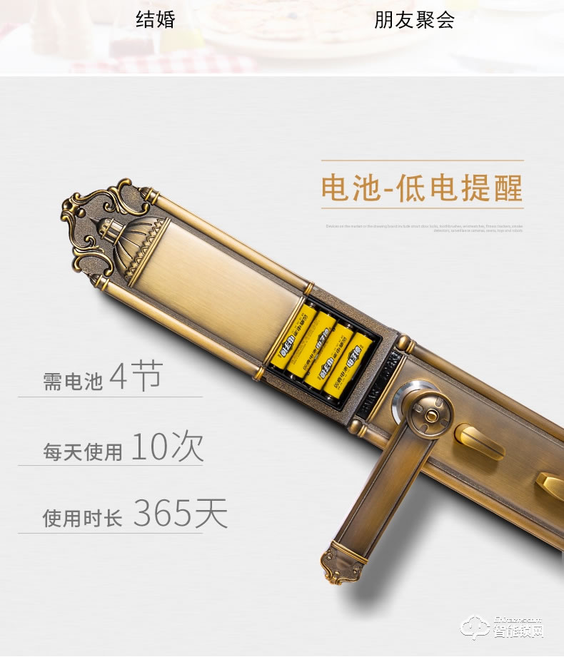 索普頓指紋鎖 S12別墅大門密碼磁卡感應(yīng)智能鎖