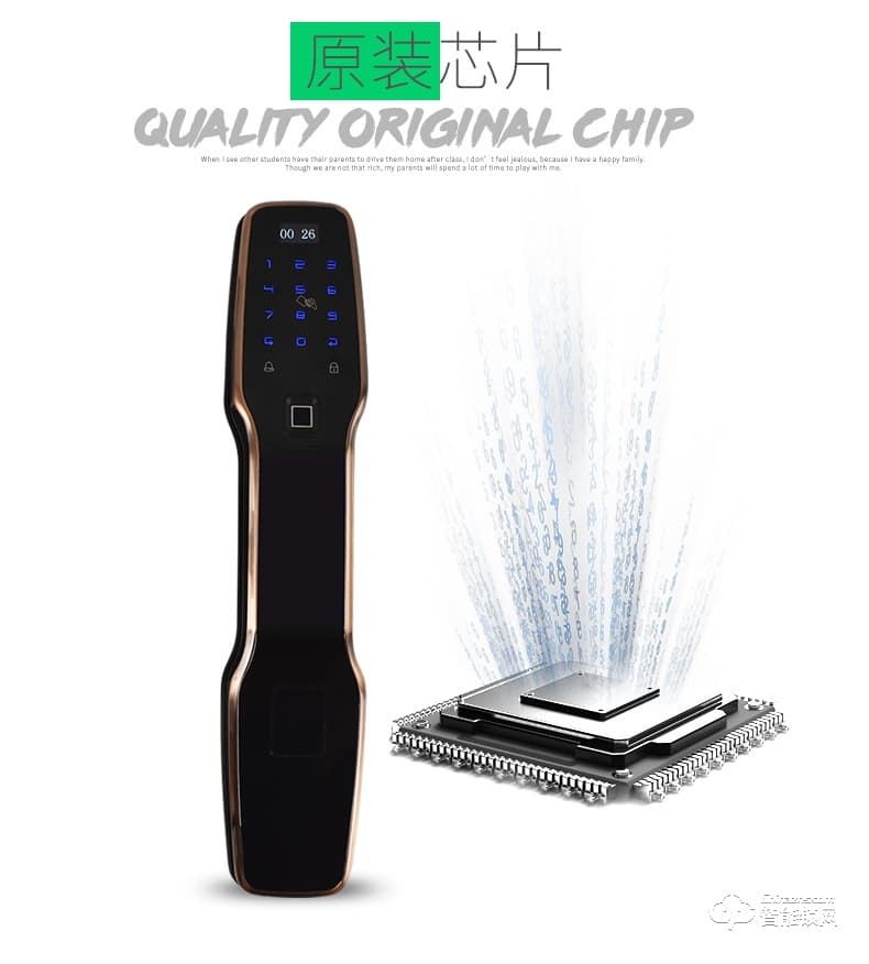 歐凱迪智能鎖 大門防盜門指紋鎖智能門鎖