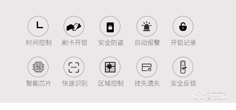 歐凱迪智能鎖 ic卡智能電子鎖