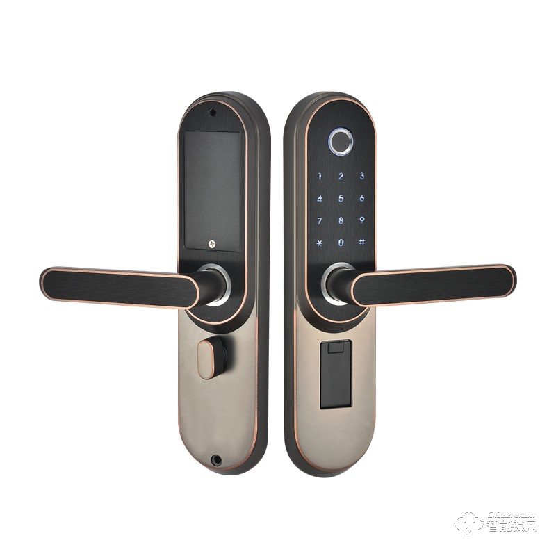 皇頡智能鎖 H4-木門指紋鎖