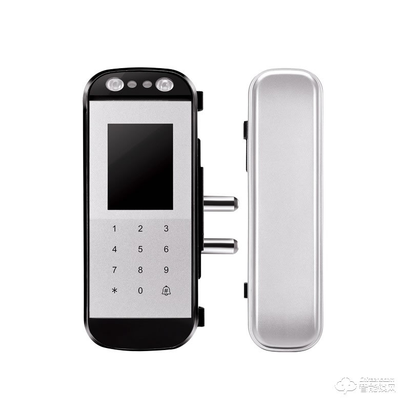 皇頡智能鎖 H4-人臉識(shí)別玻璃門鎖