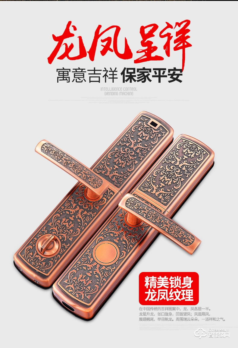 鼎盾智能鎖 DD-6001防盜門智能密碼鎖