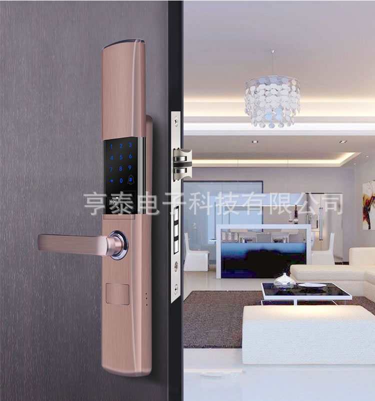 克萊思特智能鎖 K50半導(dǎo)體滑蓋APP指紋鎖