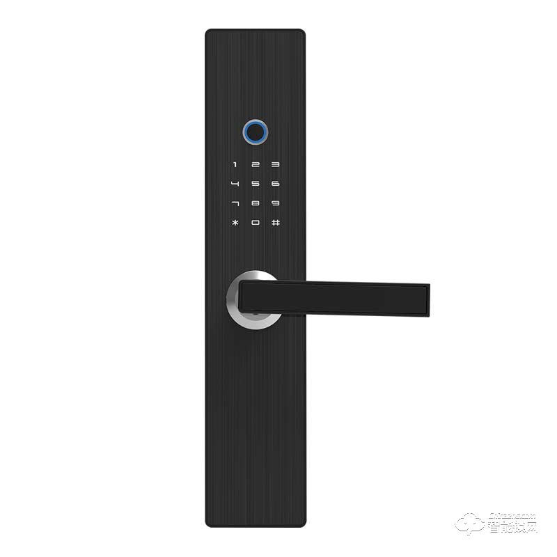 鐠安頓智能鎖 M6-5拉絲紋智能密碼鎖
