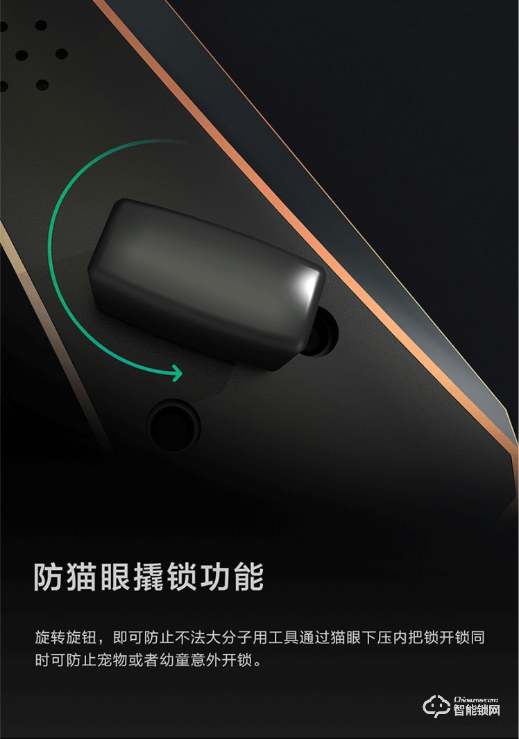 黑玫智能鎖 SN-617家用防盜智能鎖感應卡鎖