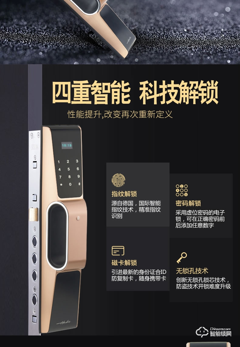 哈博士智能鎖 博士1號全自動智能鎖