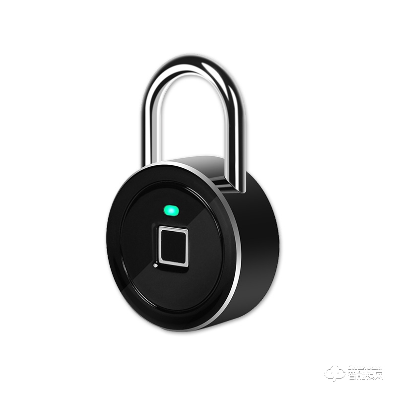 巴洛克智能鎖 P10圓形掛鎖指紋門鎖