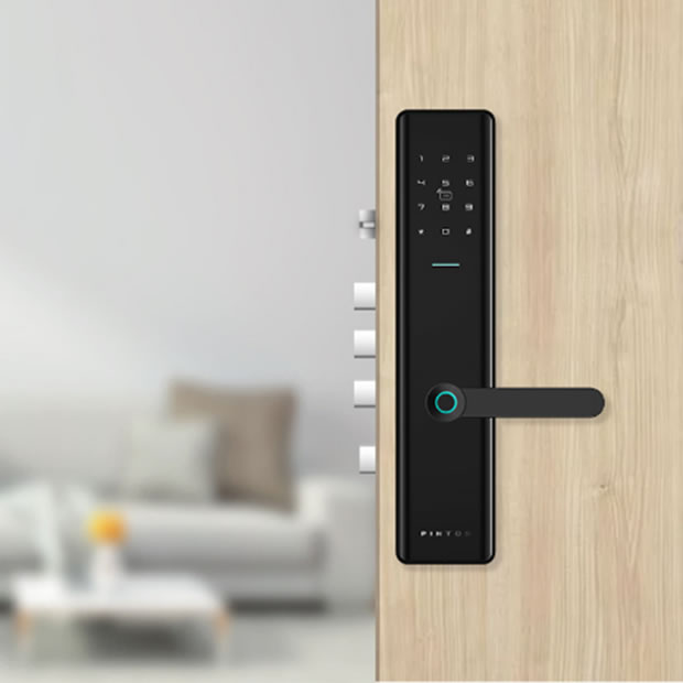 品多智能鎖 H1時(shí)尚平板活體指紋智能鎖