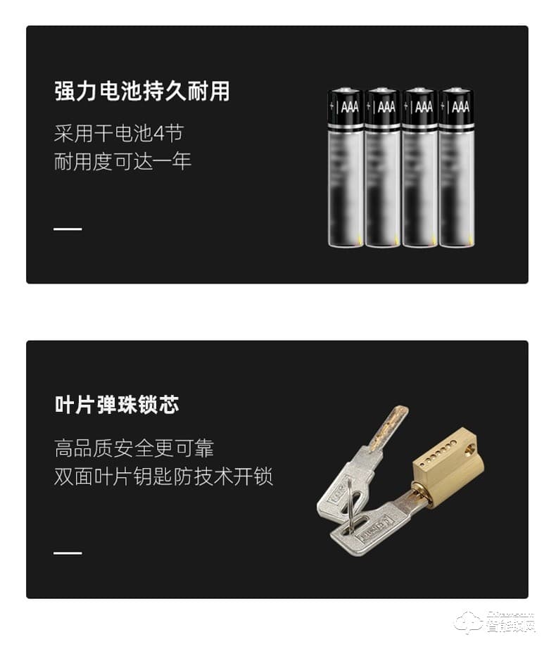 樂肯智能鎖 6602防盜門家用APP微信大門刷卡鎖