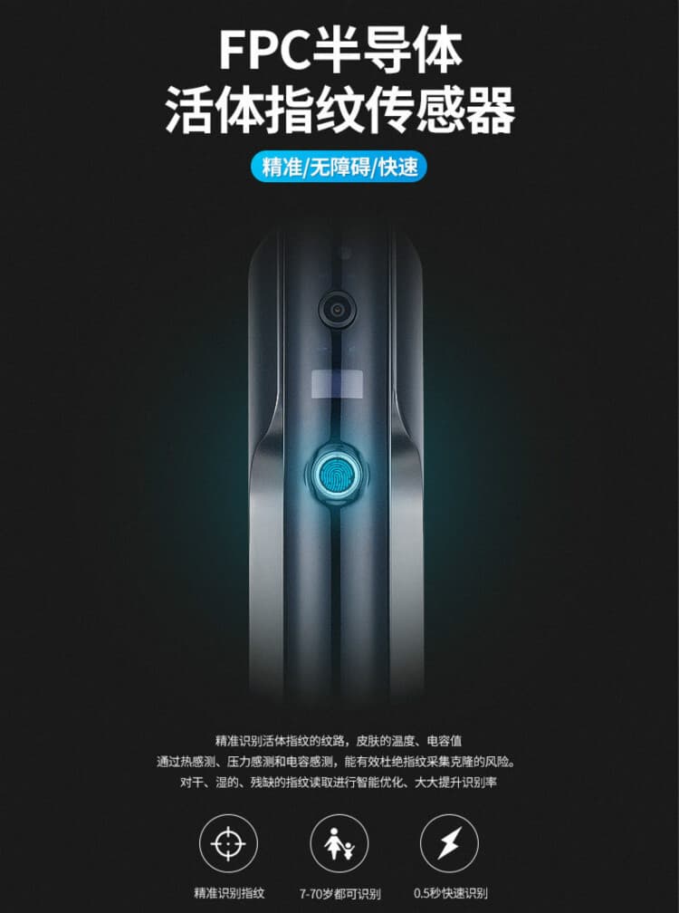 安迪智能鎖-安迪一號-防盜門指紋鎖，全自動智能鎖