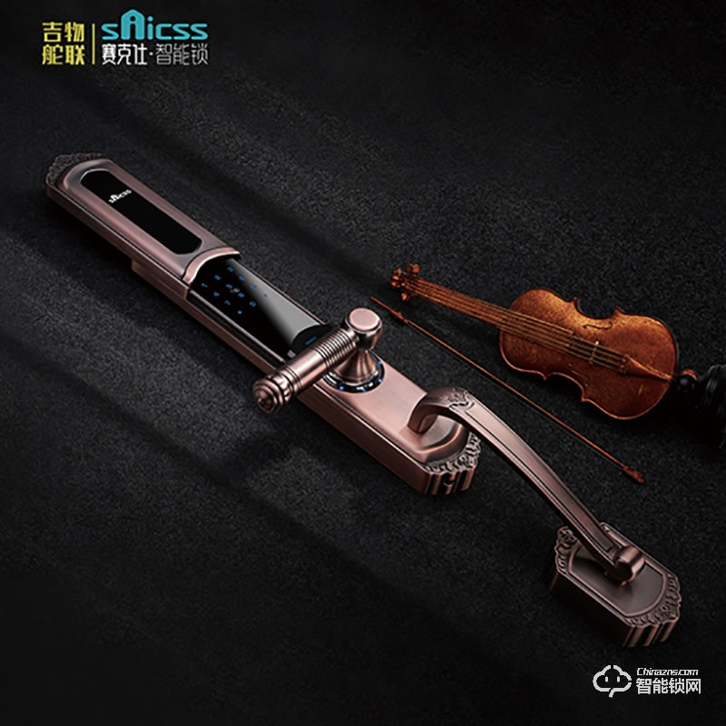 賽克仕智能鎖 JB06別墅滑蓋智能門鎖