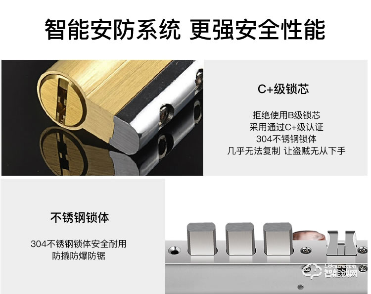 賽科威智能鎖 JA-Q8滑蓋全自動指紋密碼智能鎖