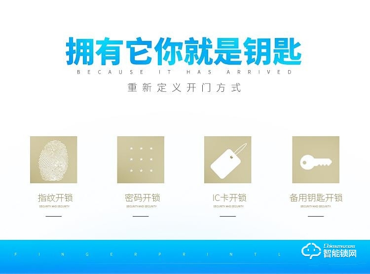格安智能鎖 K5012智能指紋密碼電子鎖