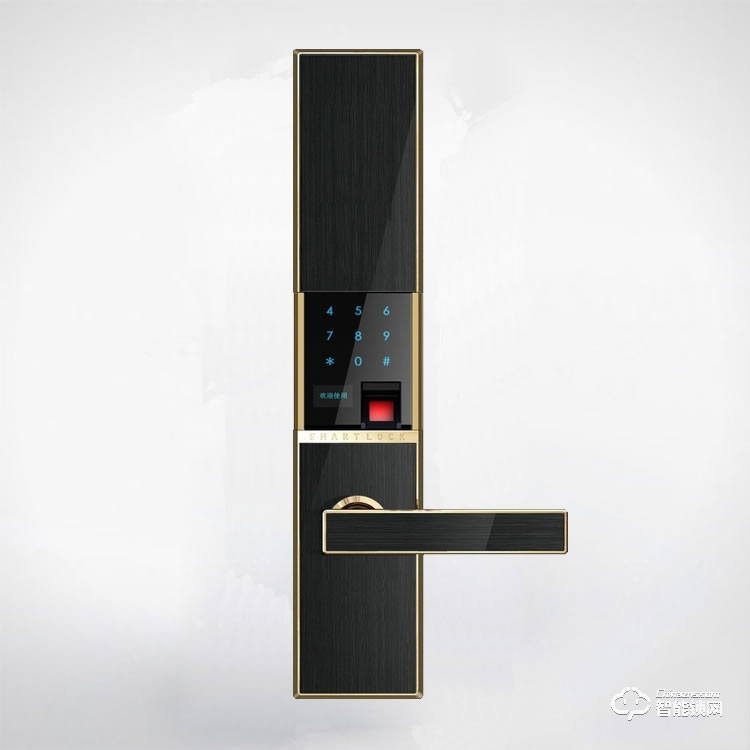 美迪仕智能鎖 D3滑蓋智能指紋鎖 家用電子門鎖
