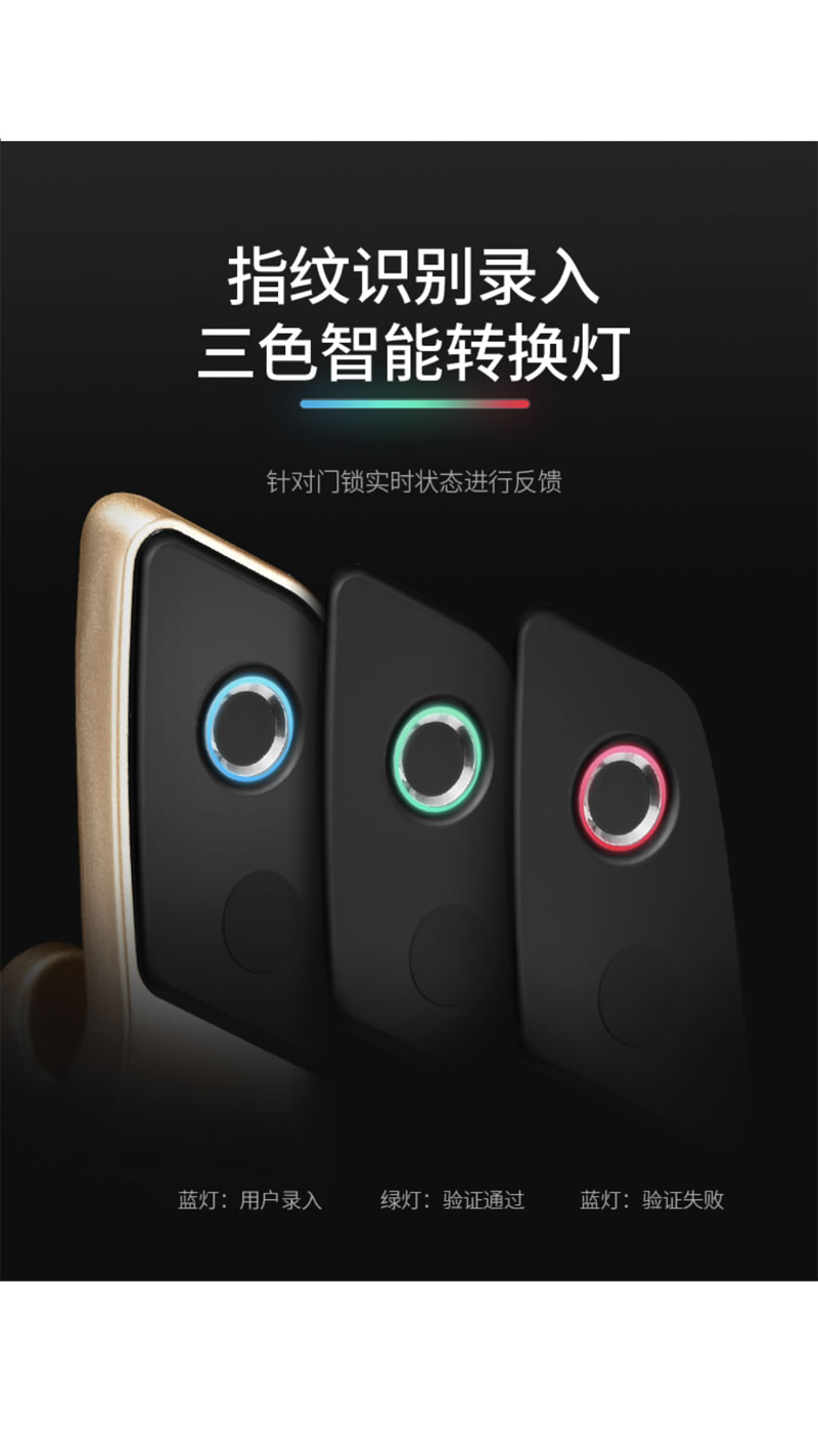 寶富來智能鎖 M6.1全自動指紋鎖