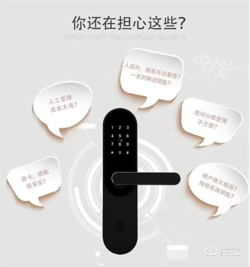 全榮智能鎖 公寓智能密碼鎖