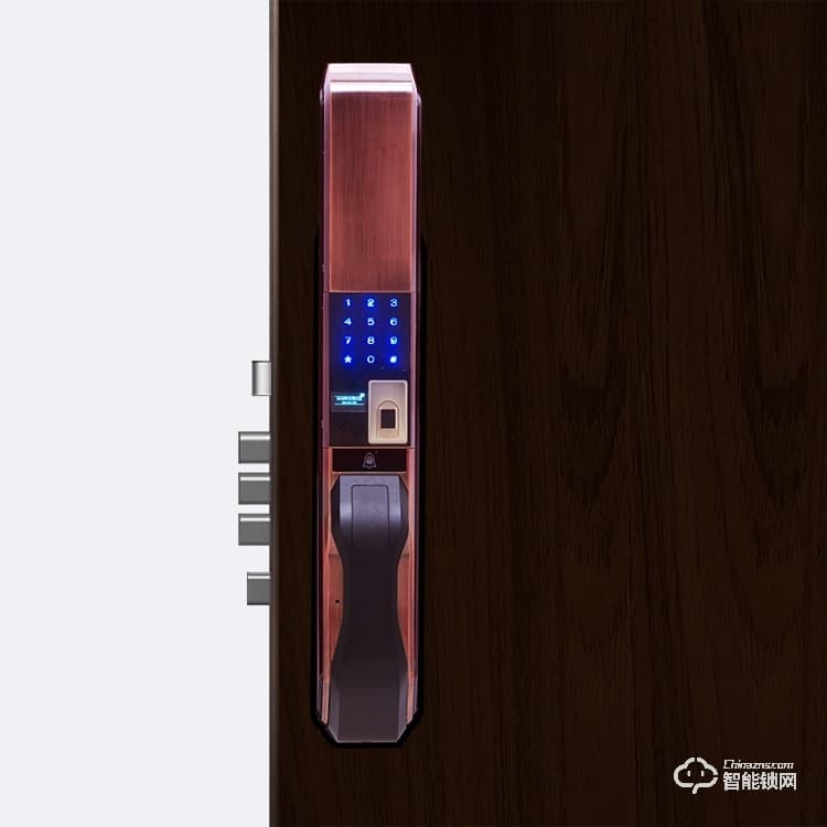 迪詩曼智能鎖 X5滑蓋密碼指紋鎖